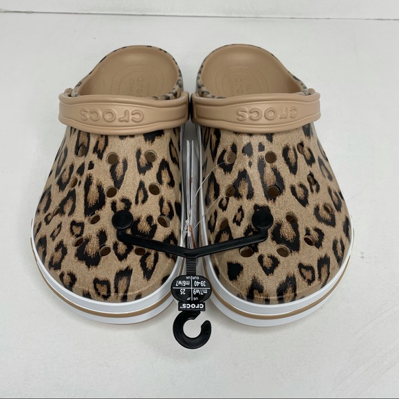 bayaband leopard crocs